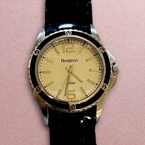 Armitron Silver and Black Women’s Watch